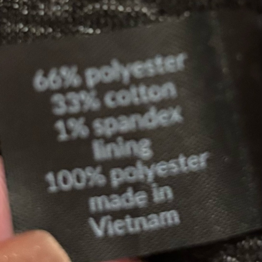 Lane Bryant Monochrome Textured Skater Dress - Picture 4 of 4